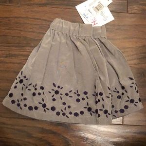 Grey toddler skirt